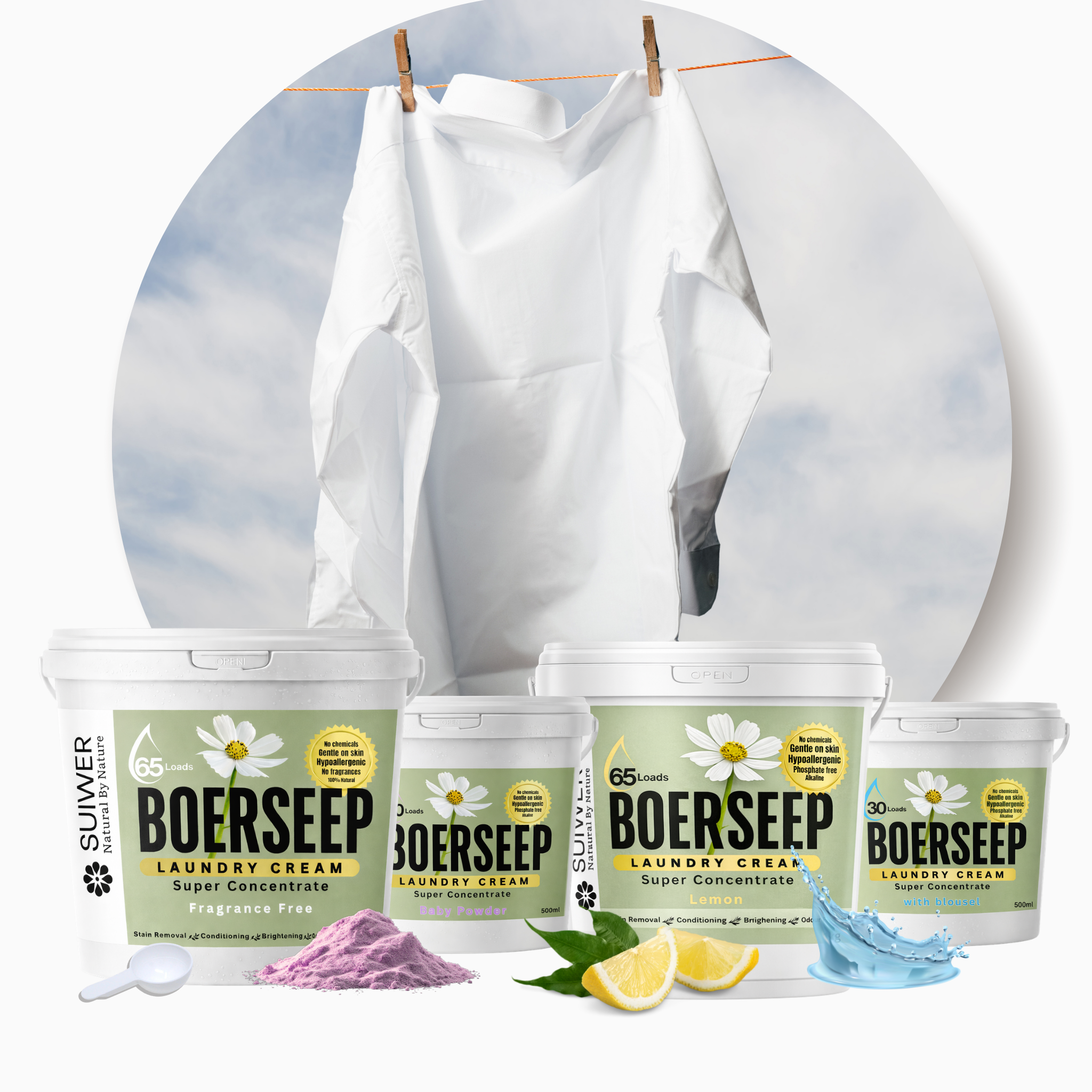 Boerseep Laundry Creams