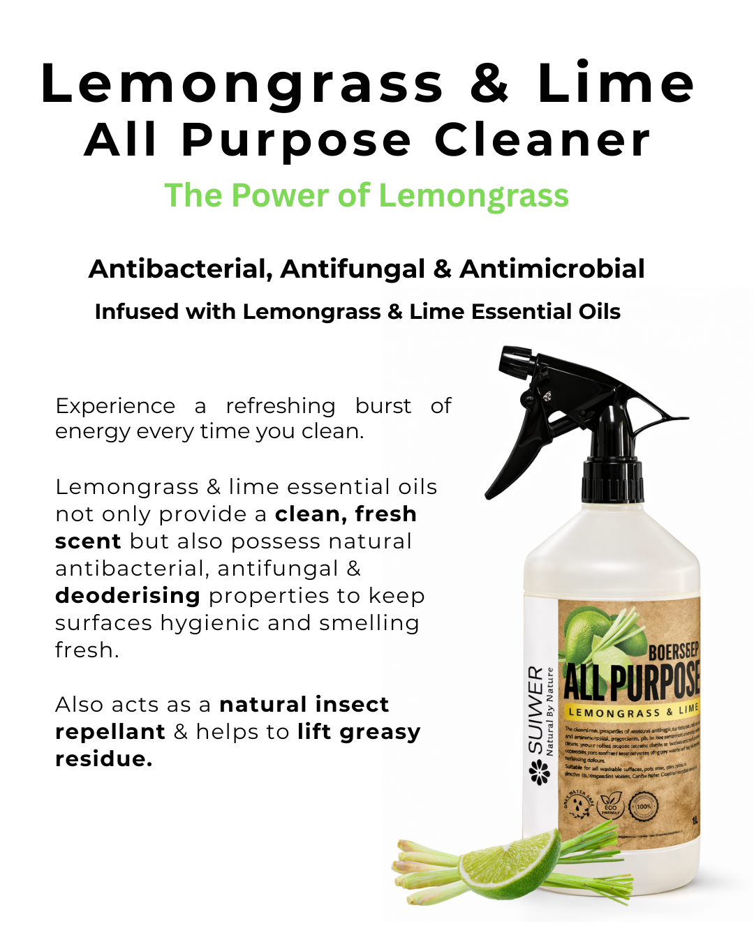 Lemongrass & Lime All Purpose Cleaner