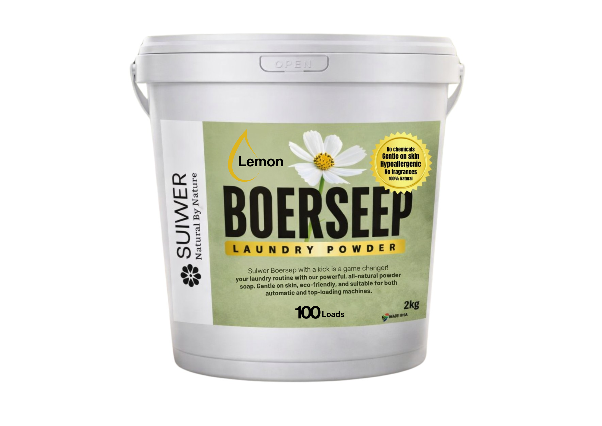 Boerseep Lemon Laundry Powder