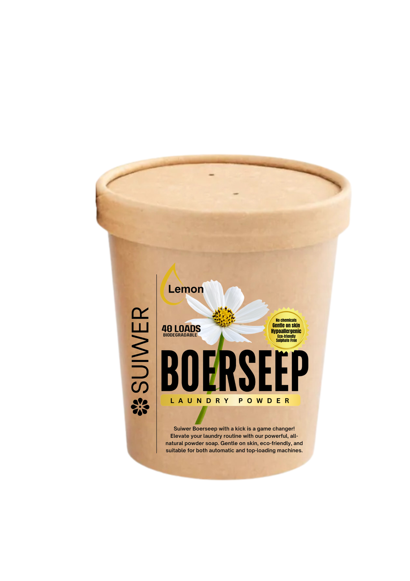 Boerseep Lemon Laundry Powder