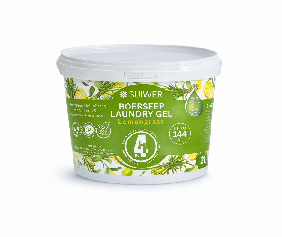 Lemongrass Boerseep Laundry Gel