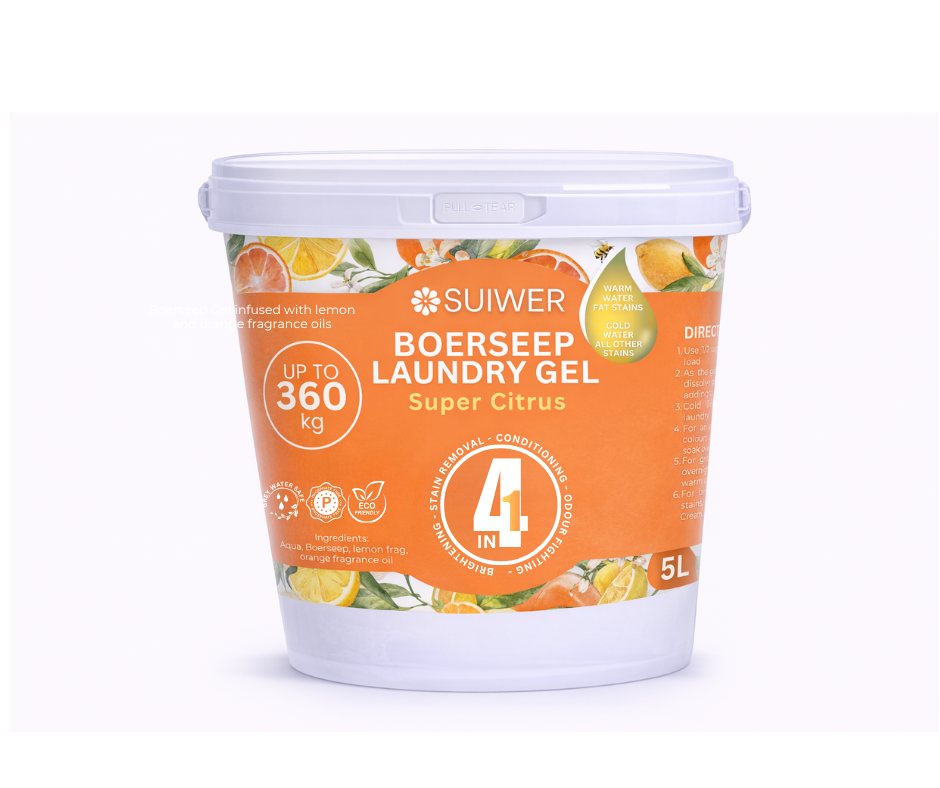 Super Citrus Boerseep Laundry Gel