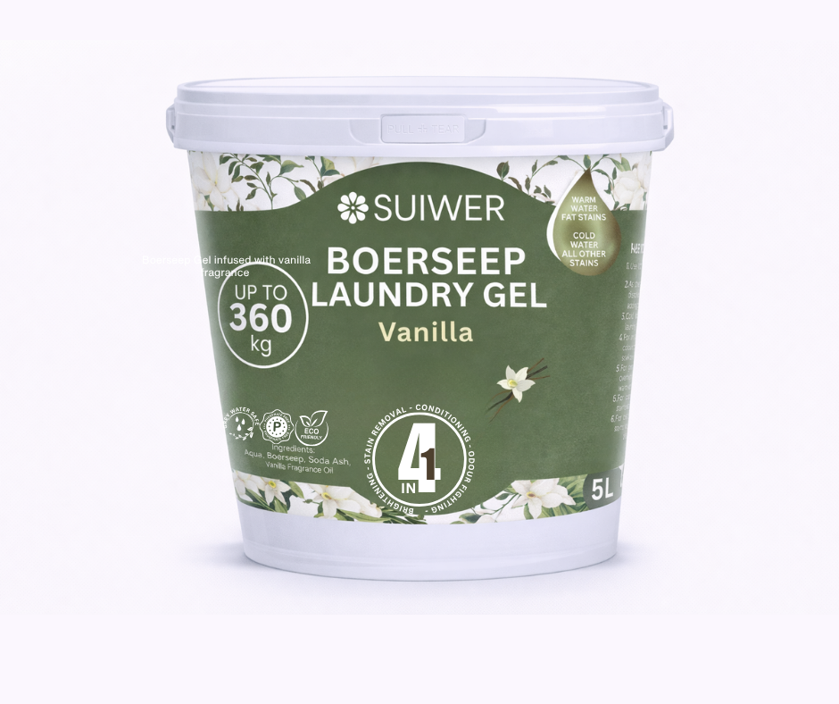 Vanilla Boerseep Laundry Gel