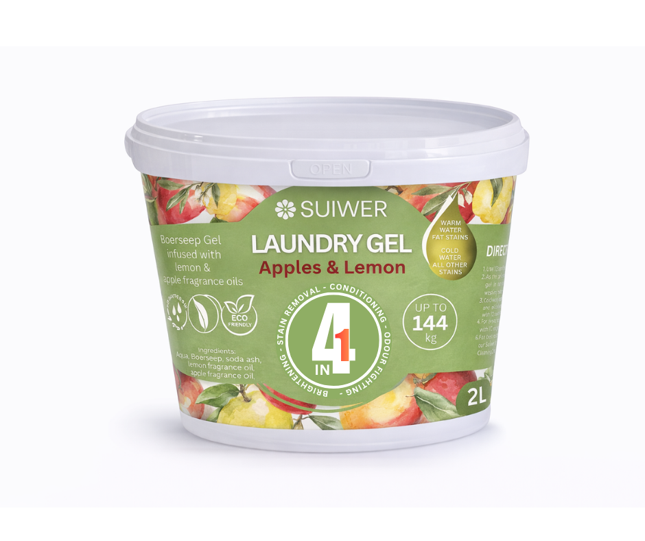 Apples and Lemon Boerseep Laundry Gel
