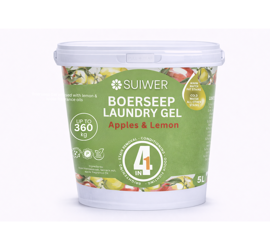 Apples and Lemon Boerseep Laundry Gel