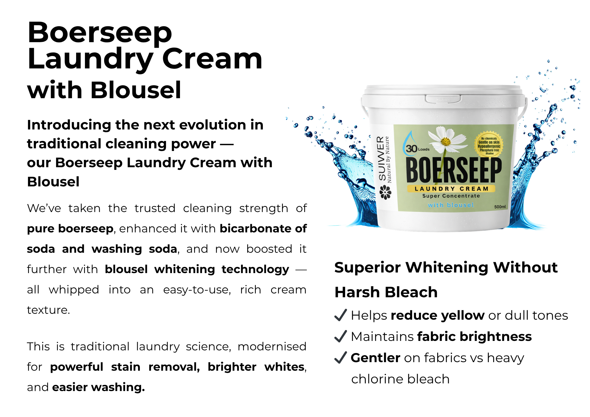 Boerseep Laundry Cream Blousel