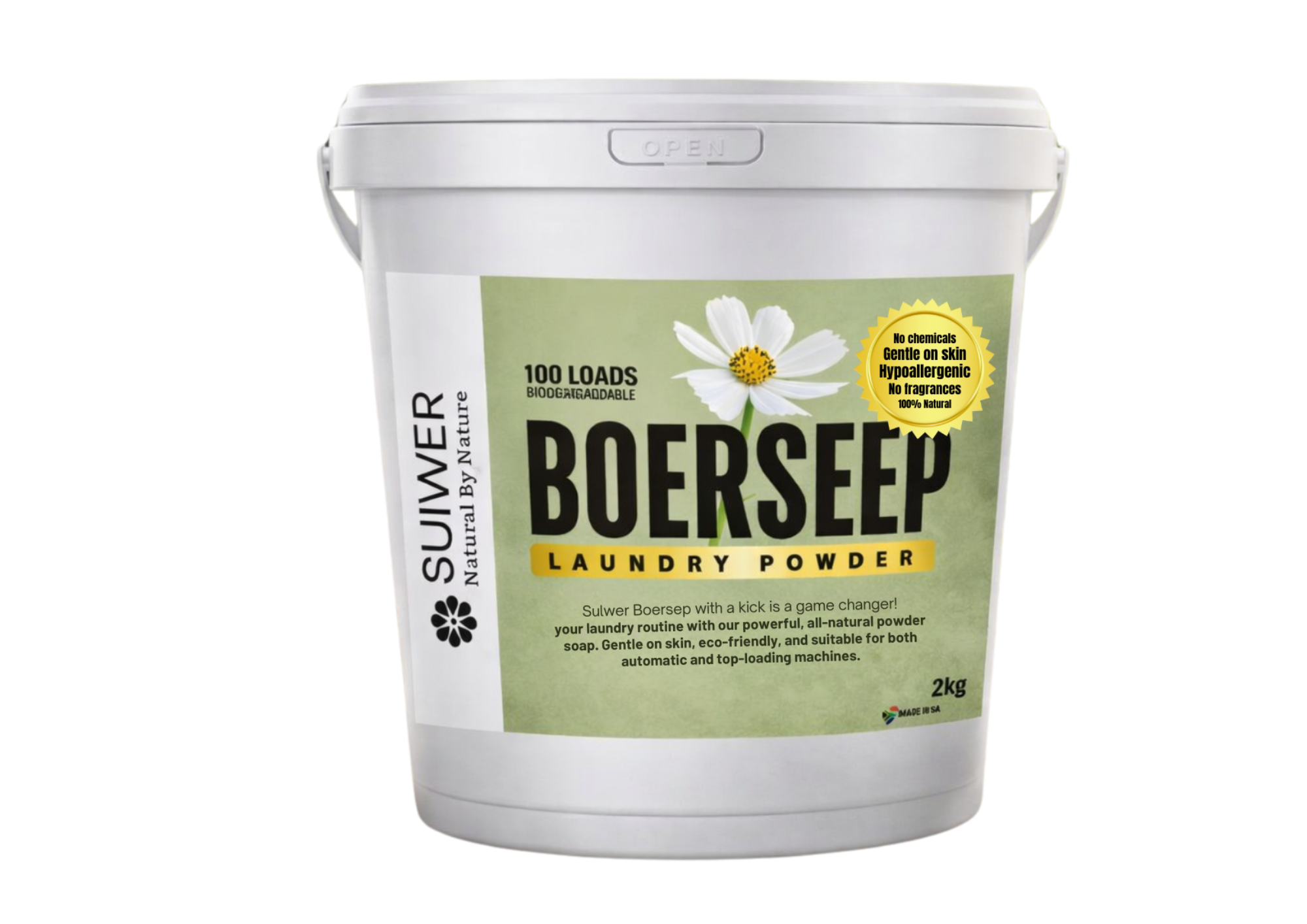 Boerseep Laundry Powder Unfragranced